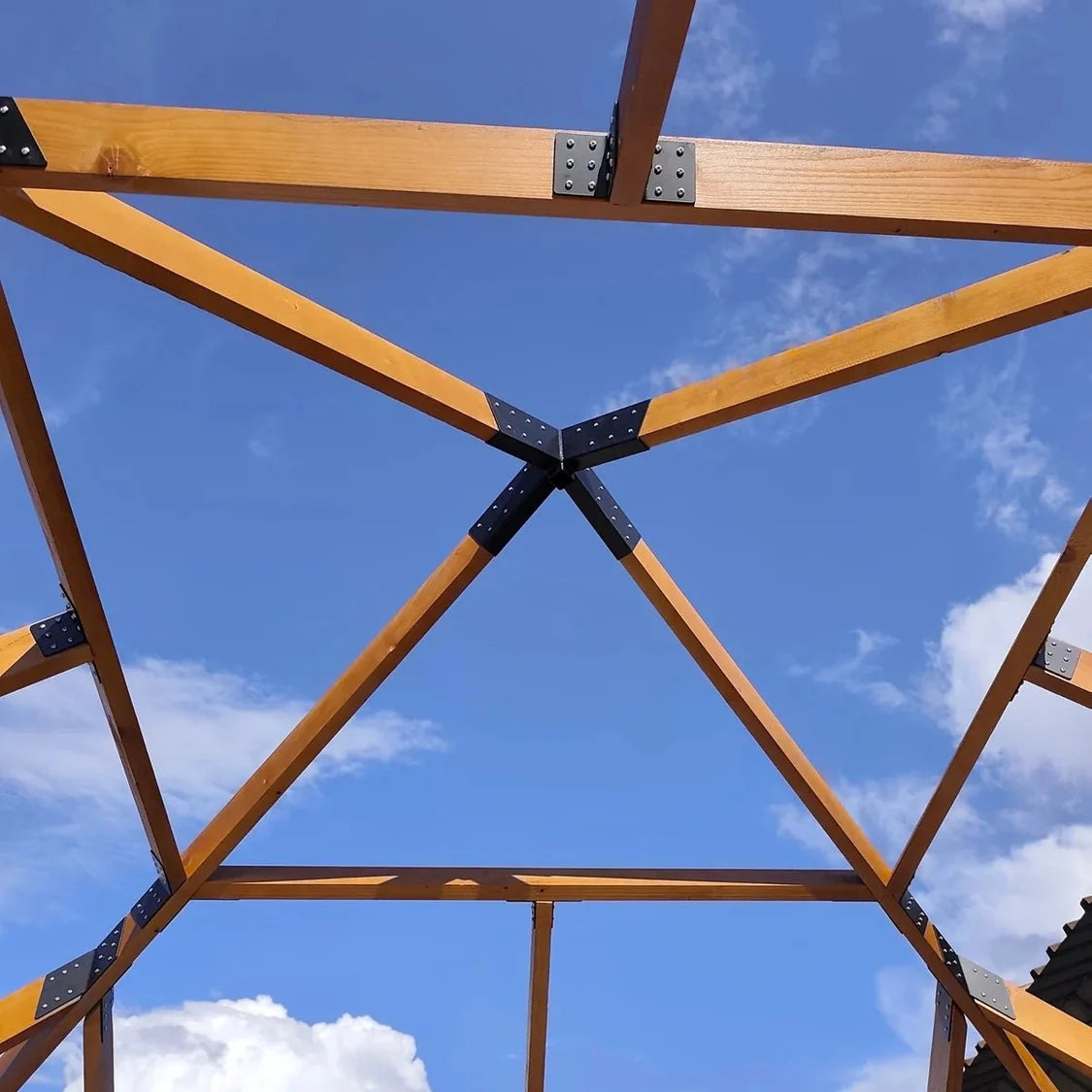 Foișor lemn 3x3m - Bucovina