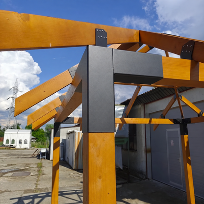 Foișor lemn 3x3m - Bucovina
