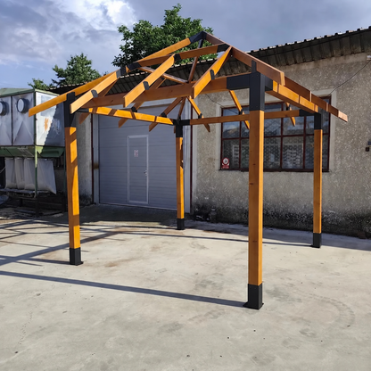 Foișor lemn 3x3m - Bucovina