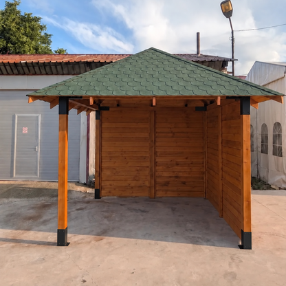 Foișor lemn 3x3m - Bucovina